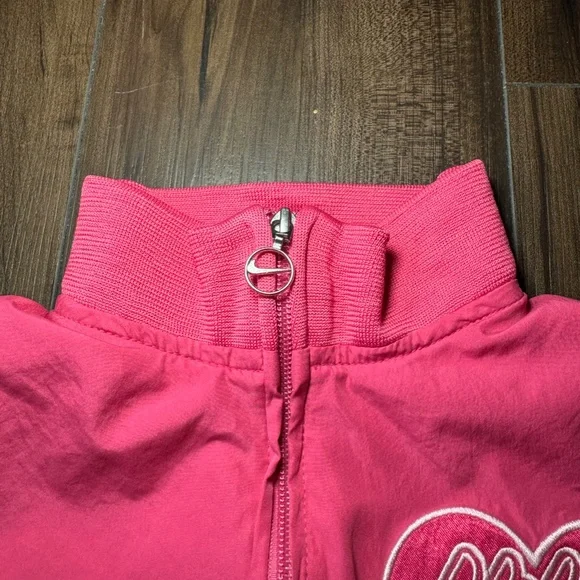Nike Girl Full Zip Track Jacket Hot Pink Cute Athleisure Girls 6 - Picture 3 of 7